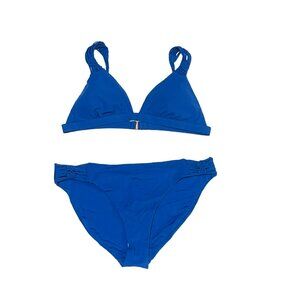 Red Carter Womens Blue Bikini Set With Braided Strap Detail New with tags Medium